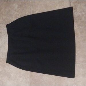 Nordstom Cricketeer Navy Wool Skirt, Size 8 Fully Lined, Vented